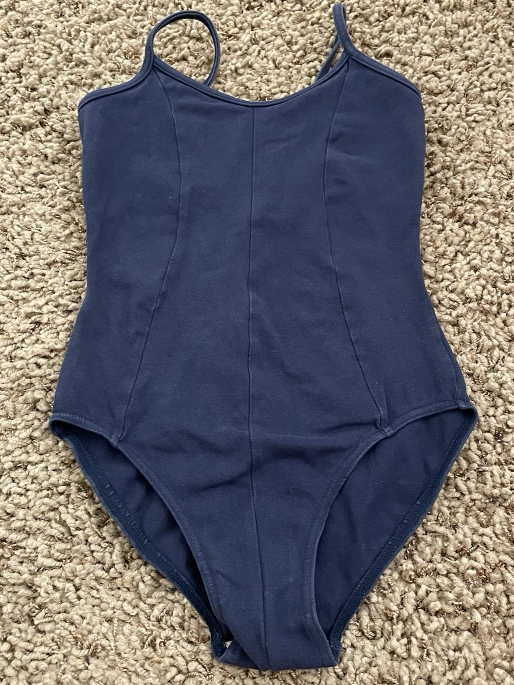 Mirella Navy Ballet Leotard Small